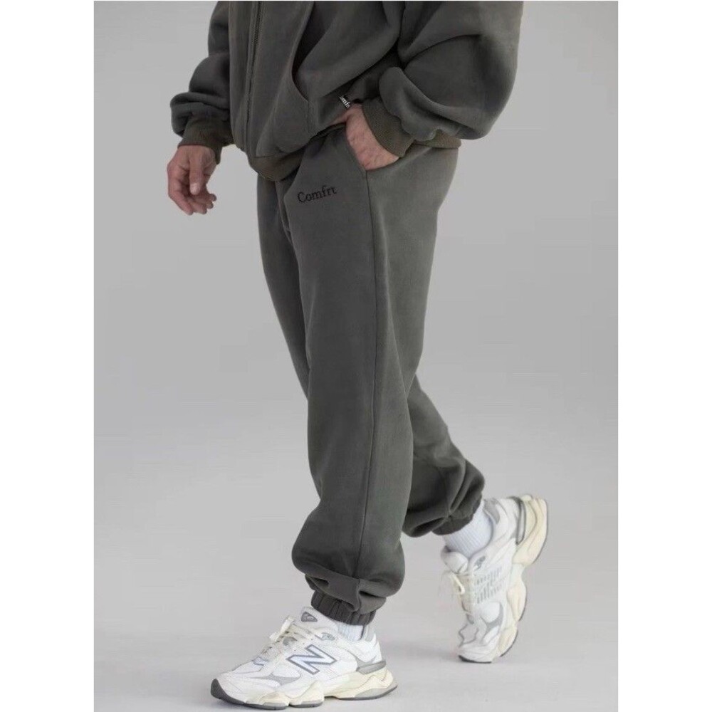 Comfrt Unisex Cloud Sweatpants In Millstone Grey Size Small